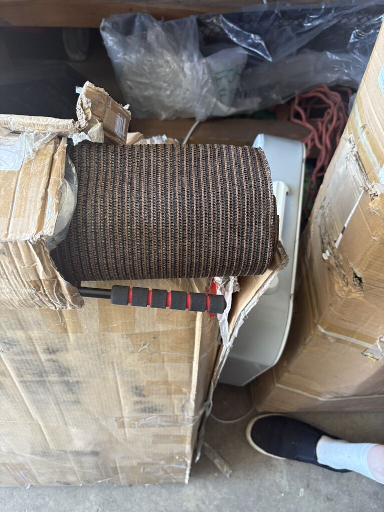 Retractable Slide on Wire Shade Canopy