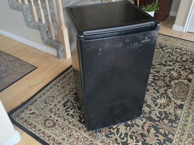 Compact Mini Fridge with Freezer Compartment
