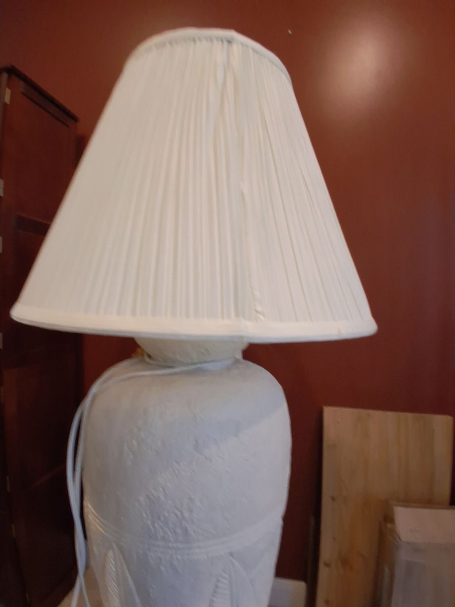 White Engraved Lamps $200 (OBO)