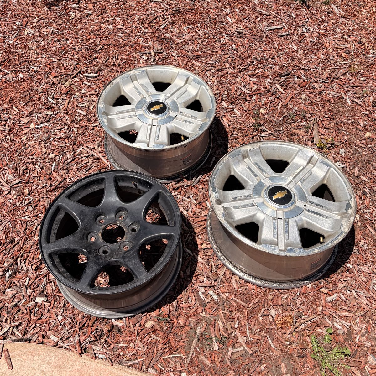 2002-2013 Chevy Avalanche OEM Factory Rims & Spare Rim