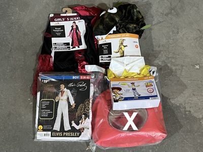NEW: Elvis, T-Rex, Vampiress Halloween Costumes
