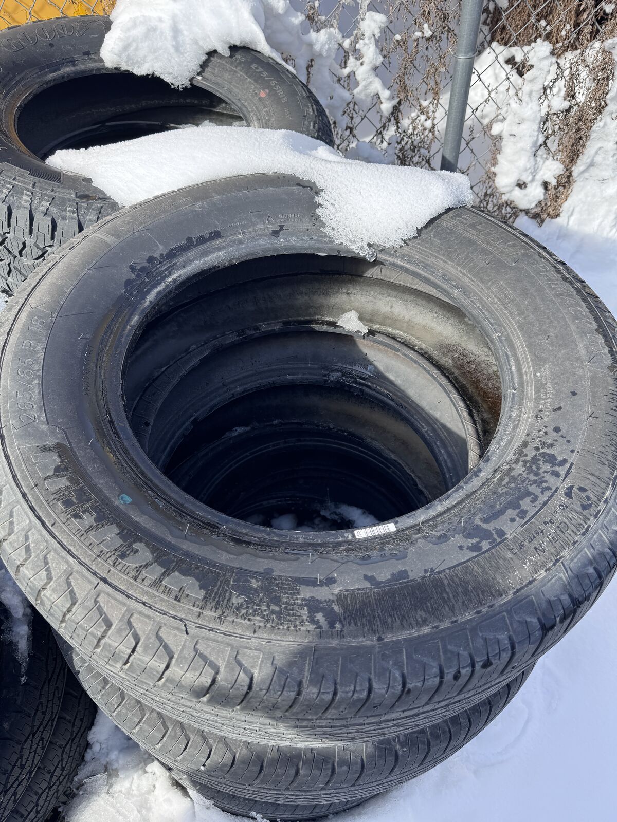 Brand New All Terrain Michelin LTX Primacy Tires Size 265/65R18