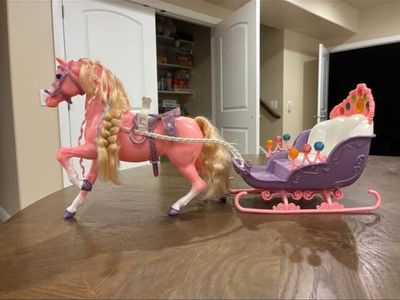 Barbie Horse And Sleigh