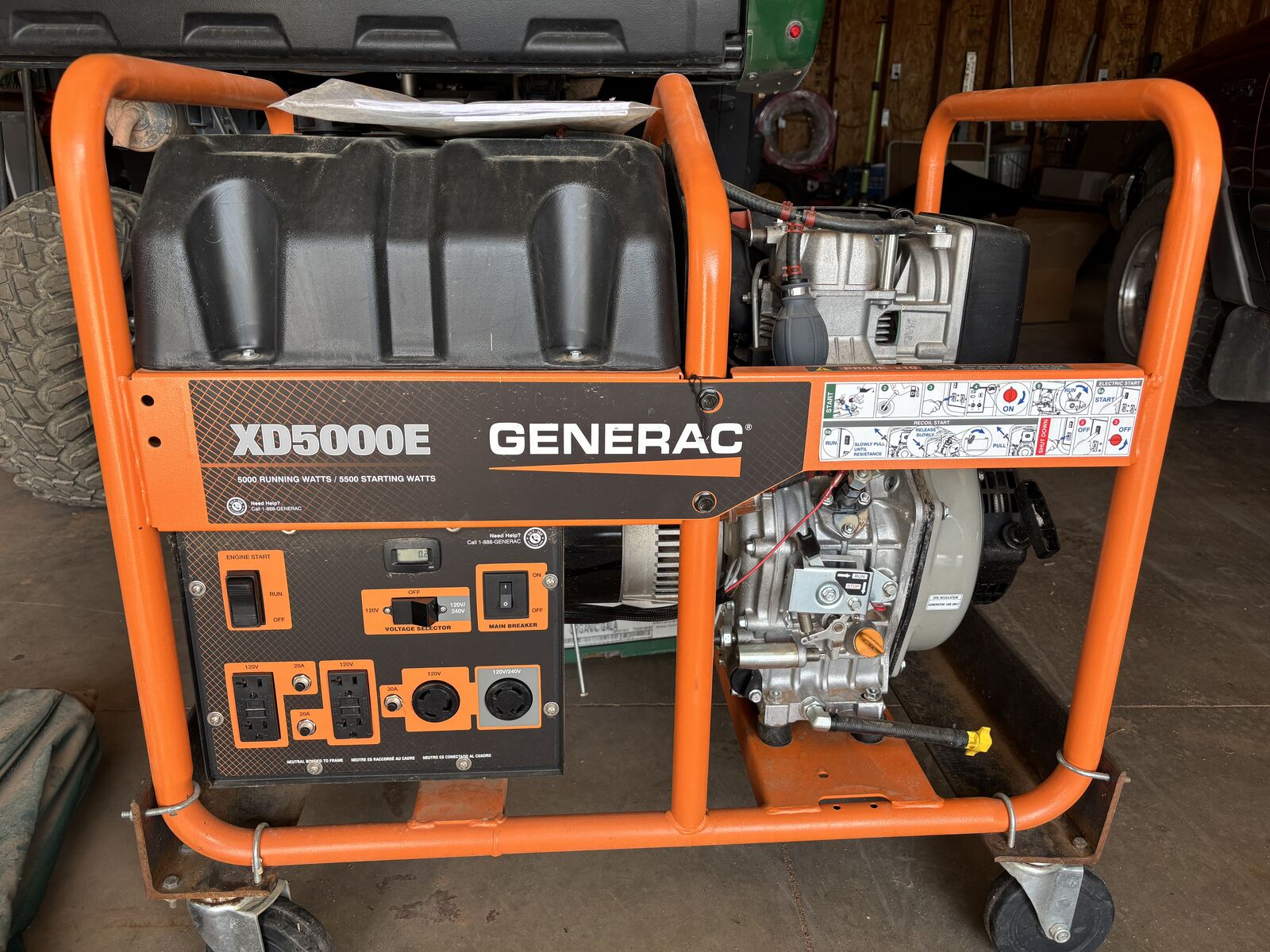 Generac Portable Diesel Generator