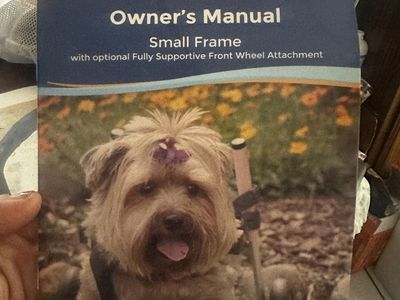 Free small dog wheel chair