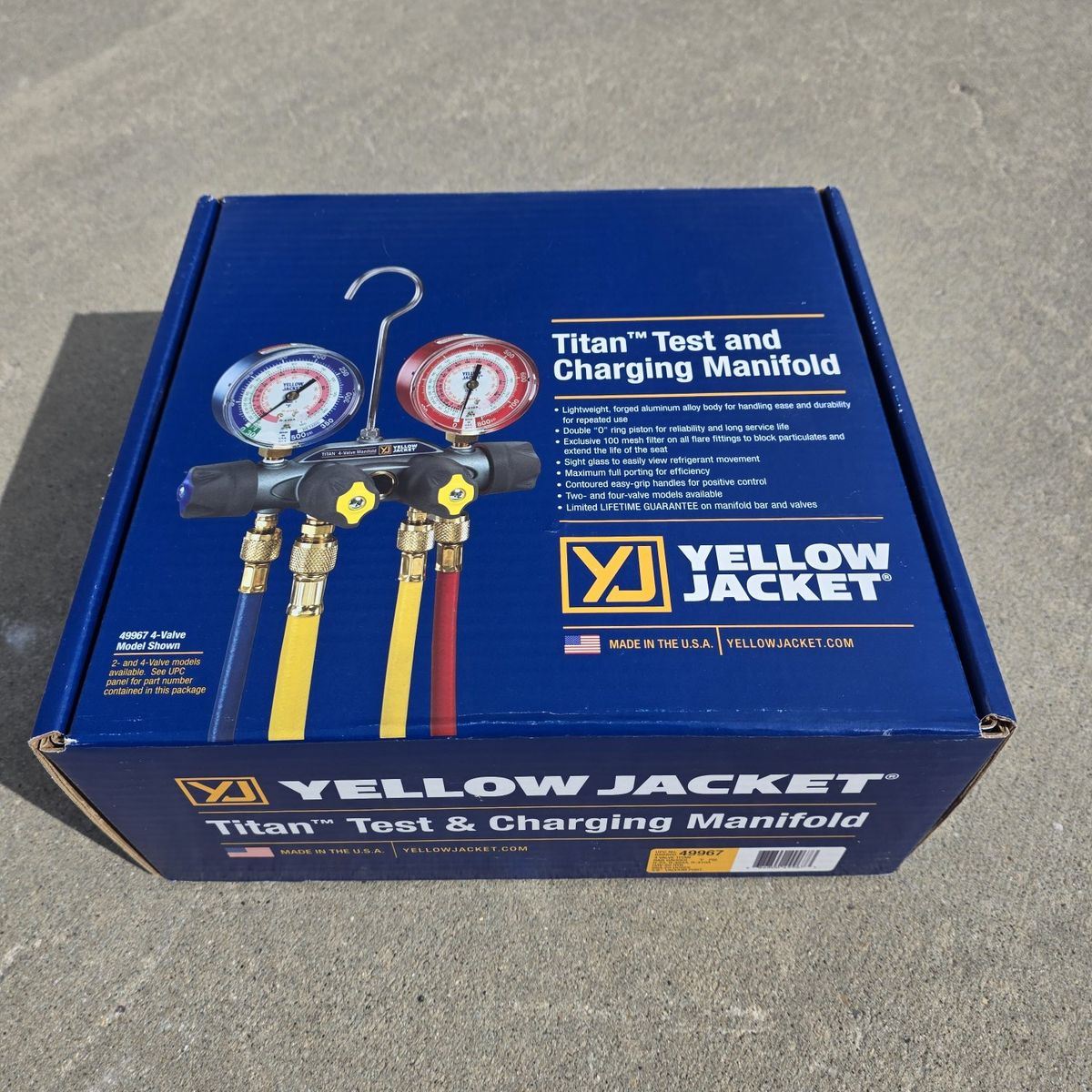 Yellow Jacket Titan A/C Charging and Test Manifold