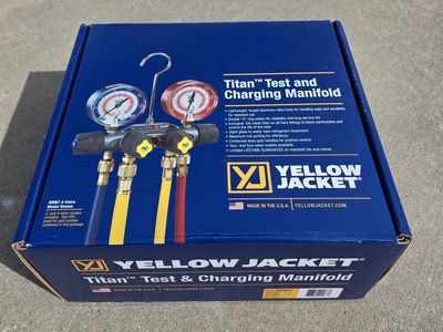 Yellow Jacket Titan A/C Charging and Test Manifold
