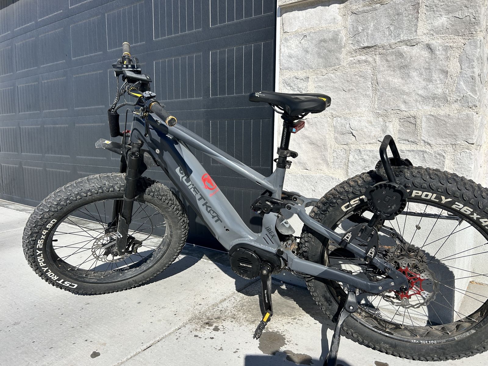 QuietKat Ibex Ebike With Extras And Upgrade Size M
