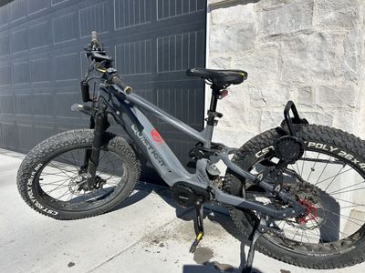 QuietKat Ibex Ebike With Extras And Upgrade Size M