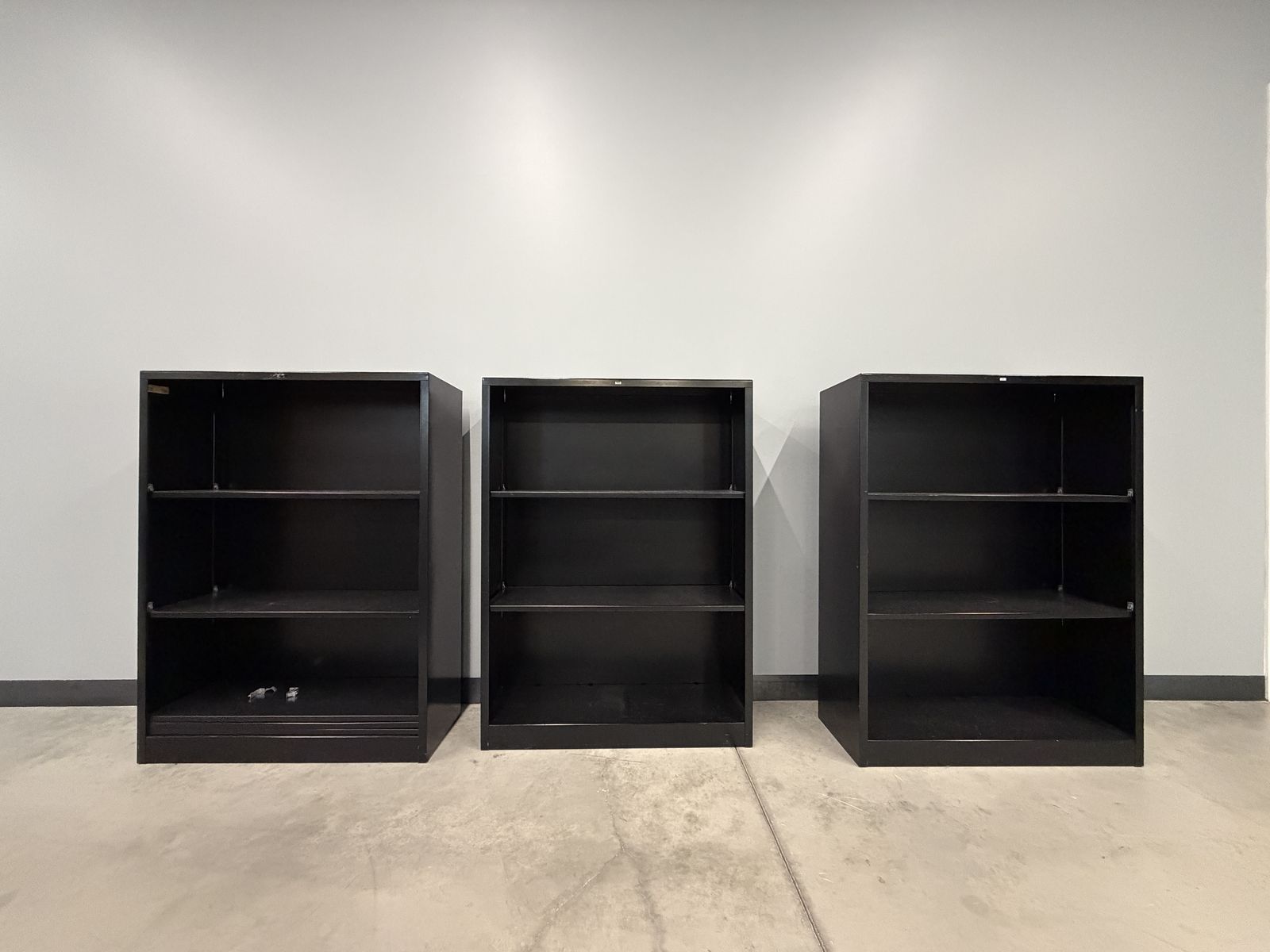 HON Bookcase - Three Shelf Adjustable