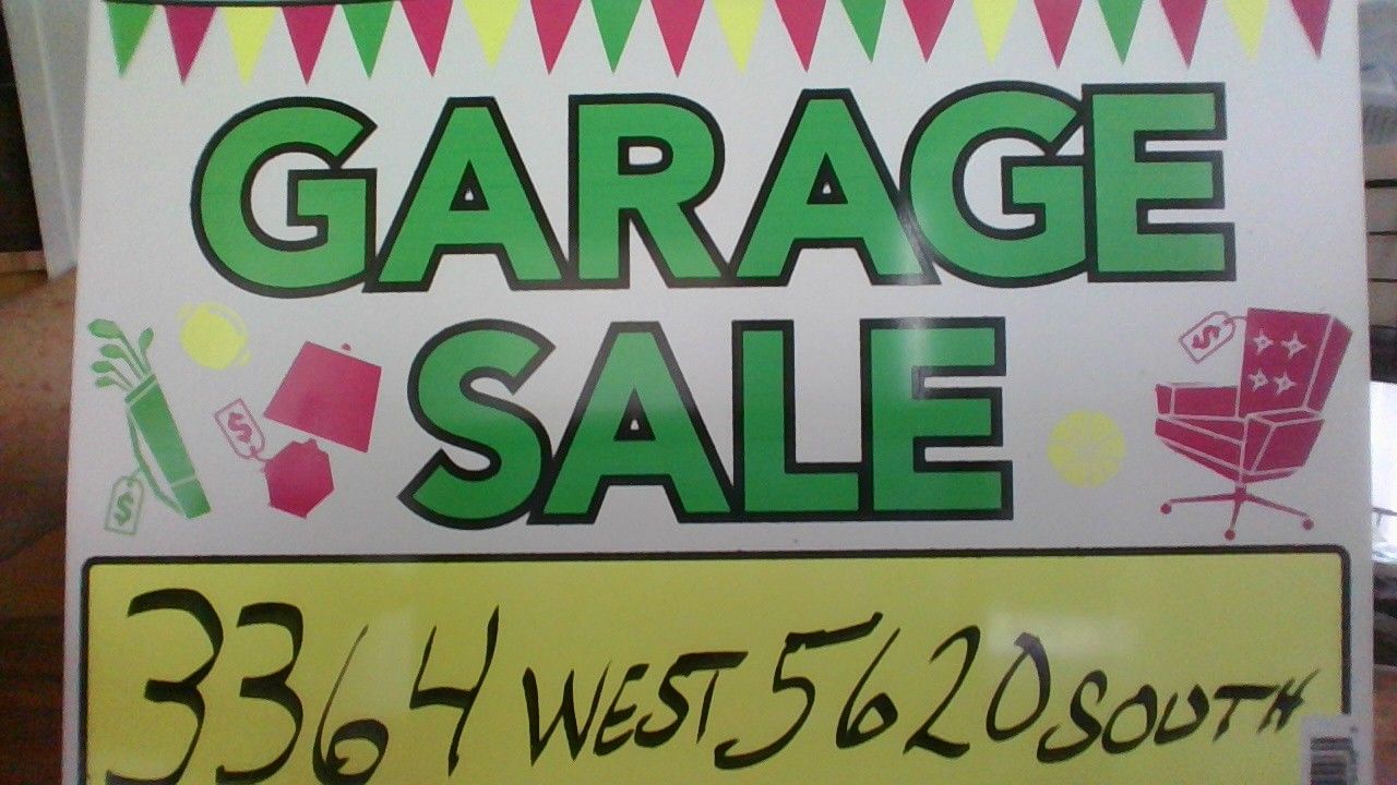 Garage Sale Saturday August 15