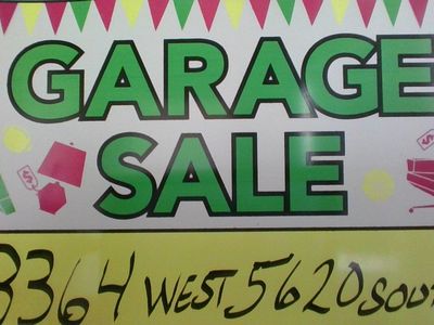 Garage Sale Saturday August 15