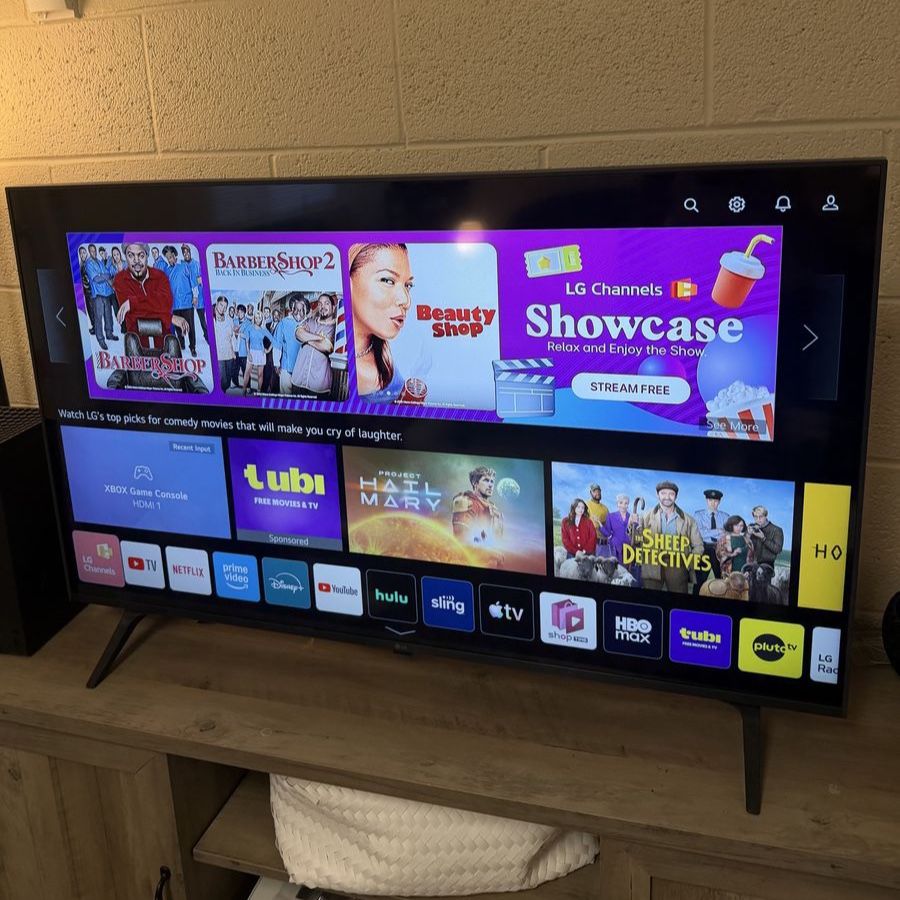 LG 43” 4K Smart TV