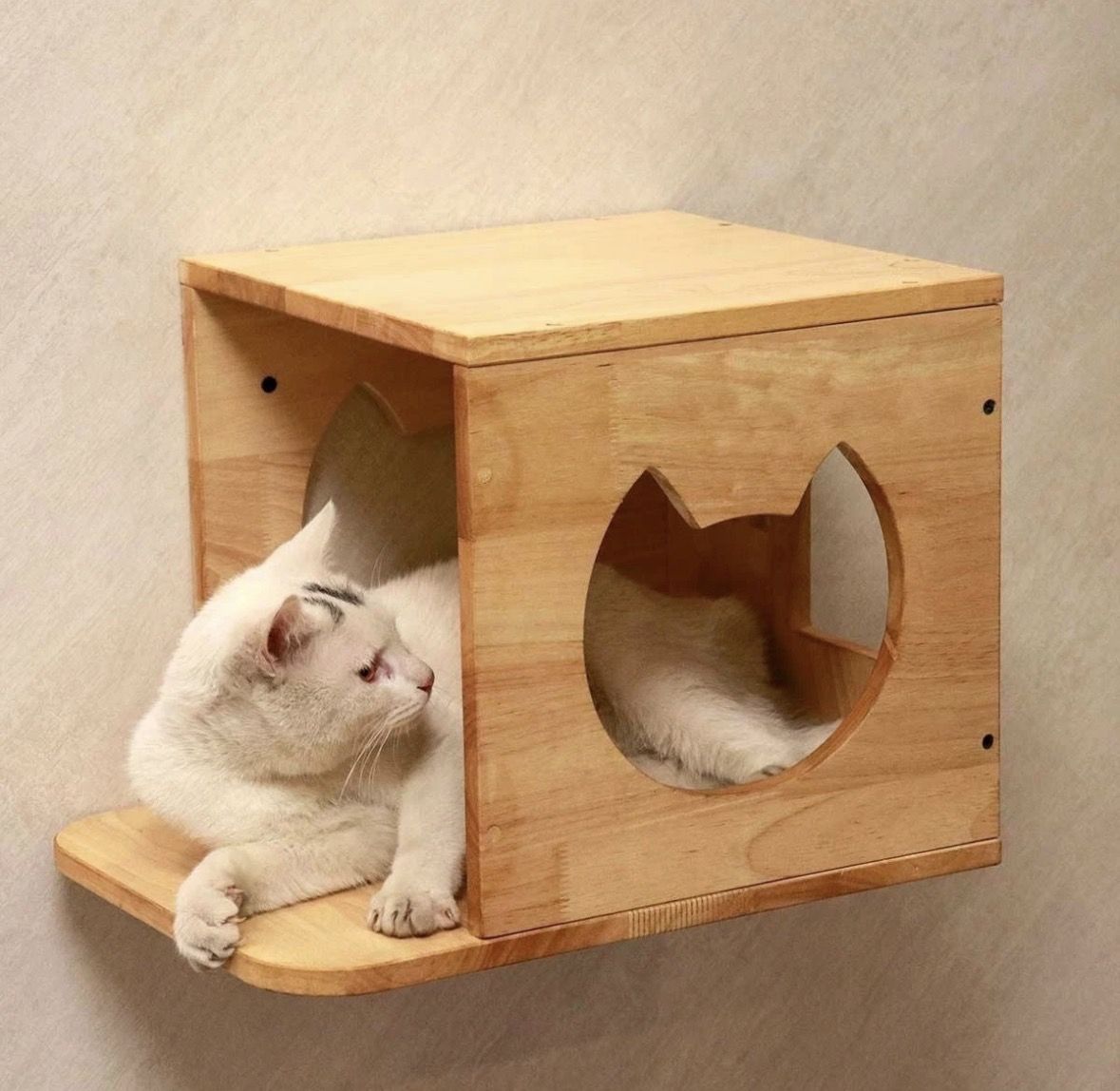 Cat Wall Perch And 2 Wall Steppers