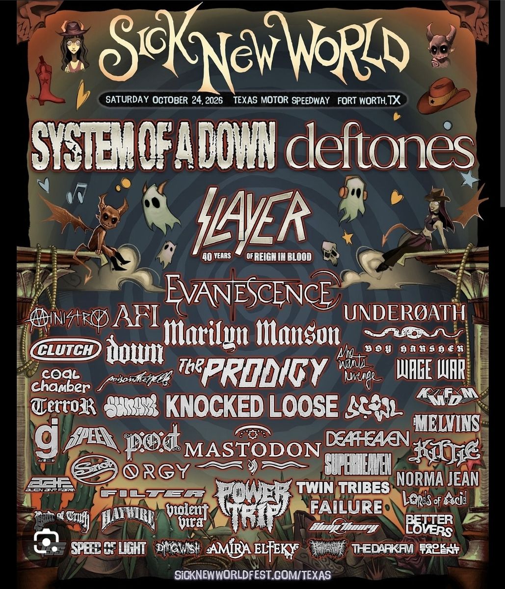 Sick New World Concert tickets