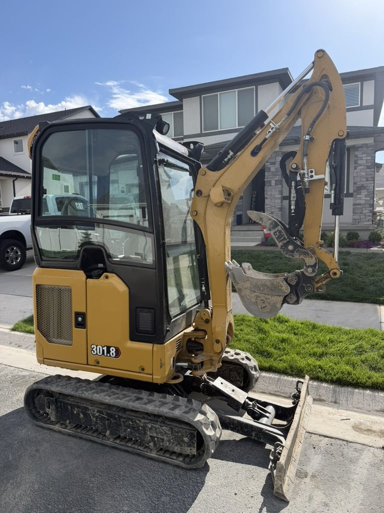 Cat 301.8 Mini Ex for Rent - 2 ton Small Excavator