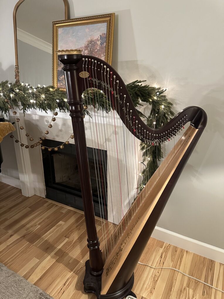 40 String Lever Harp