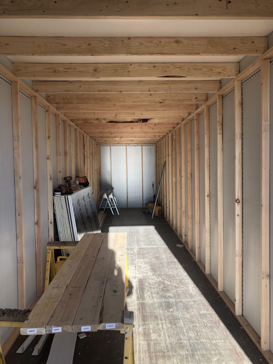 Insulated and Framed Storage Container