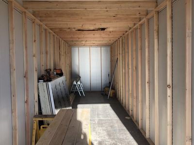 Insulated and Framed Storage Container