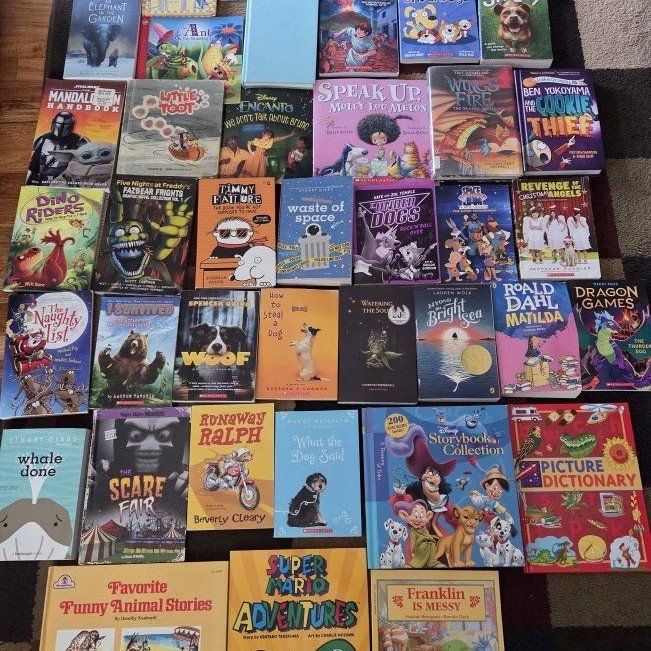 Over 50 kid and teen books