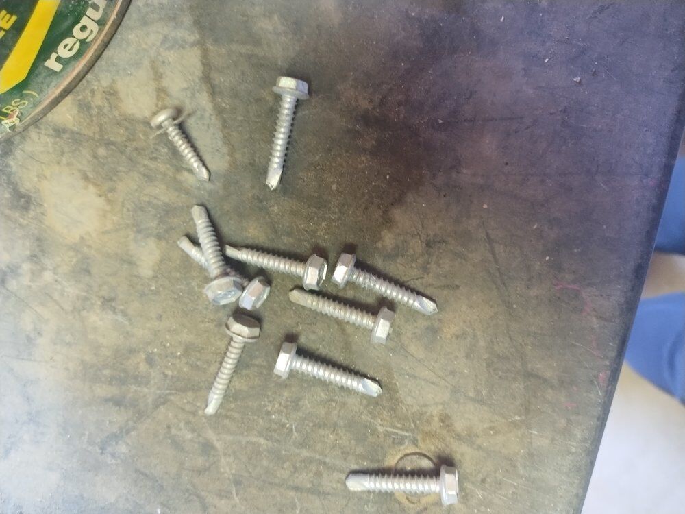 Hex Head 1" Self tap Screw