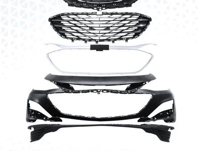 PENSUN Front Bumper Cover Kit Fit for 2019-2022 Chevy Malibu