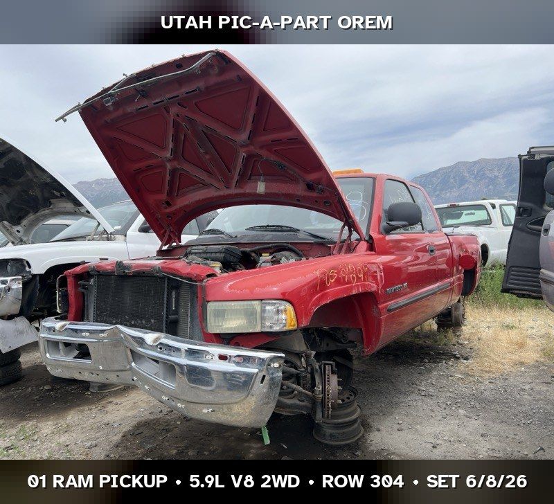 2001 Dodge Ram Pickup Parts - UTPAP Orem