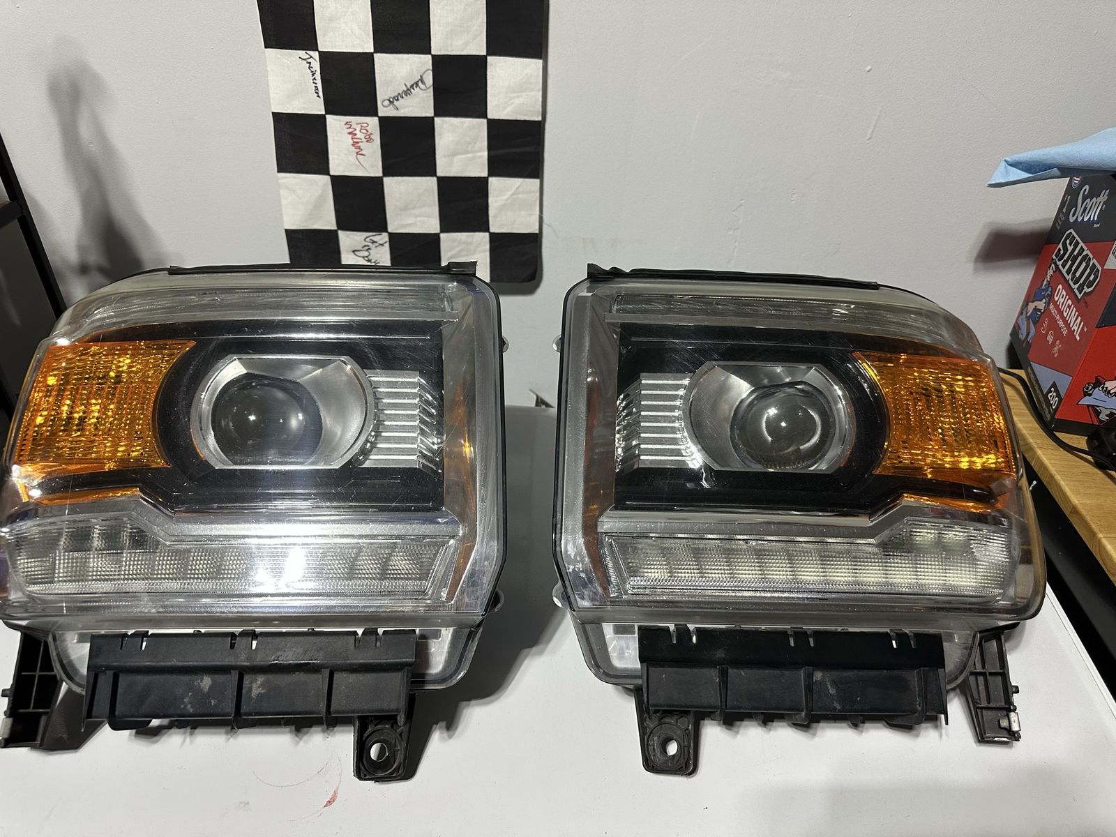 OEM 2014 Denali 1500 Headlights