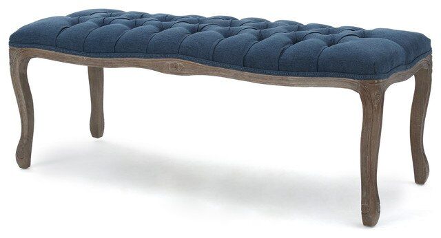 Blue Denim Bench