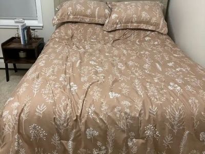 Full Size Frame And Mattress