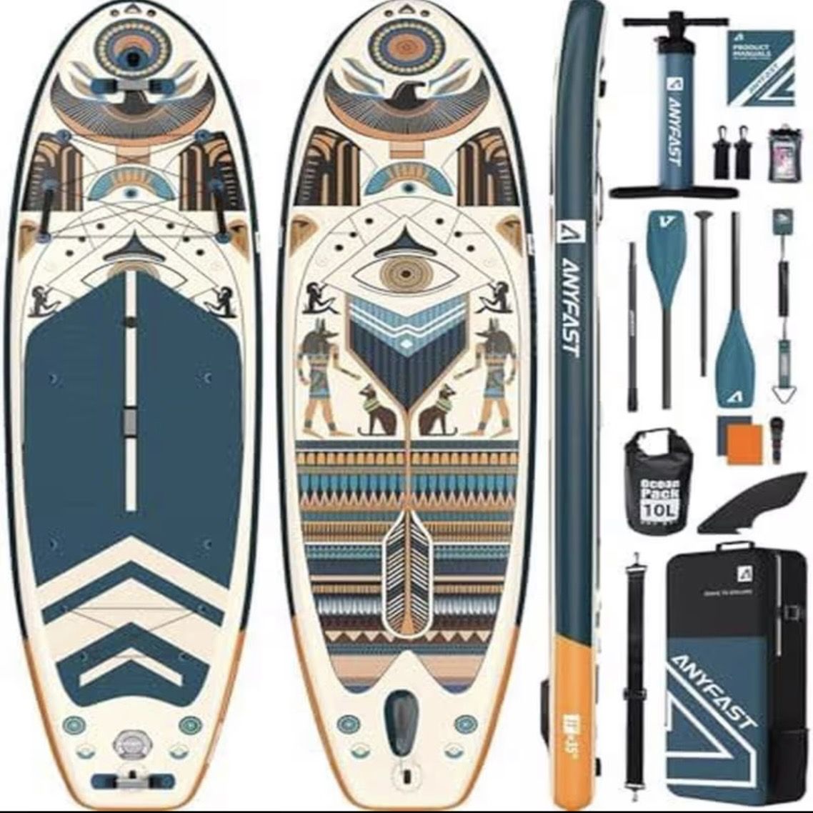 Inflatable paddleboard 11’ x 36” x 6” new in box