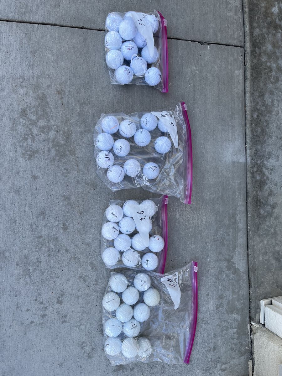 Experienced Golf Balls