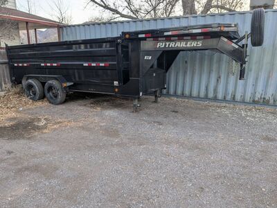 2022 PJ 16’ Gooseneck Tandem Dual Dump | 25k GVWR
