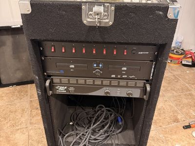 Edison professional 1920MKIII music mixer w/speakers
