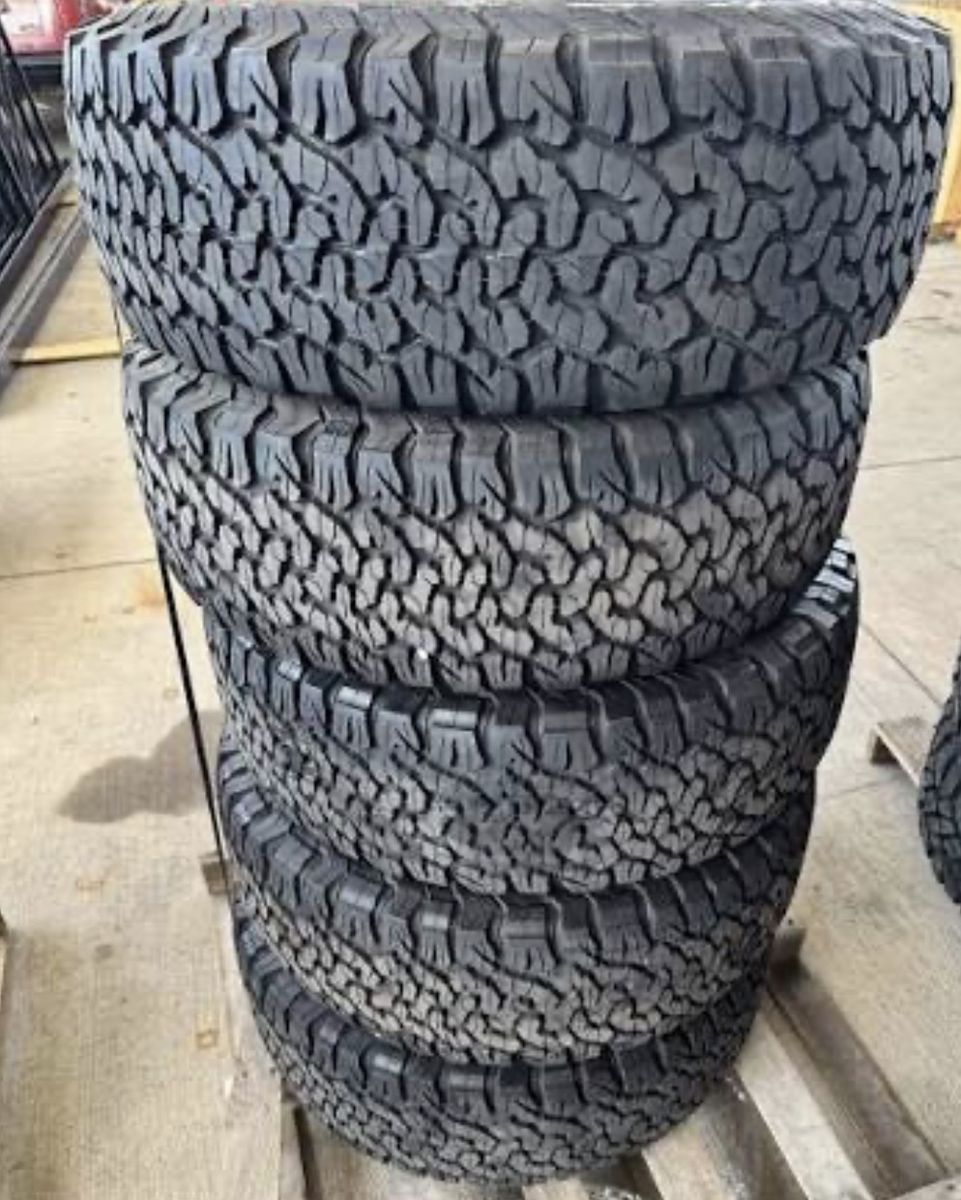 Set of 4 BFGoodrich KO2 37x12.5 R17 TIRES Only  - OEM Bronco Raptor Takeoffs