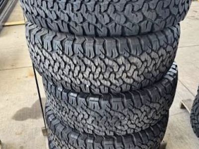 Set of 4 BFGoodrich KO2 37x12.5 R17 TIRES Only - OEM Bronco Raptor Takeoffs