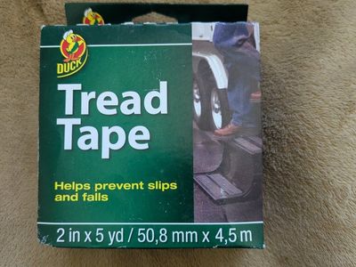 Duck Tread Tape 2in x 5yd (50.8mm x 4.5m) Anti-Slip Grip Strip