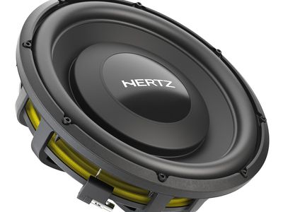 Hertz MPS300S4 500W RMS 12" Shallow Subwoofer NEW