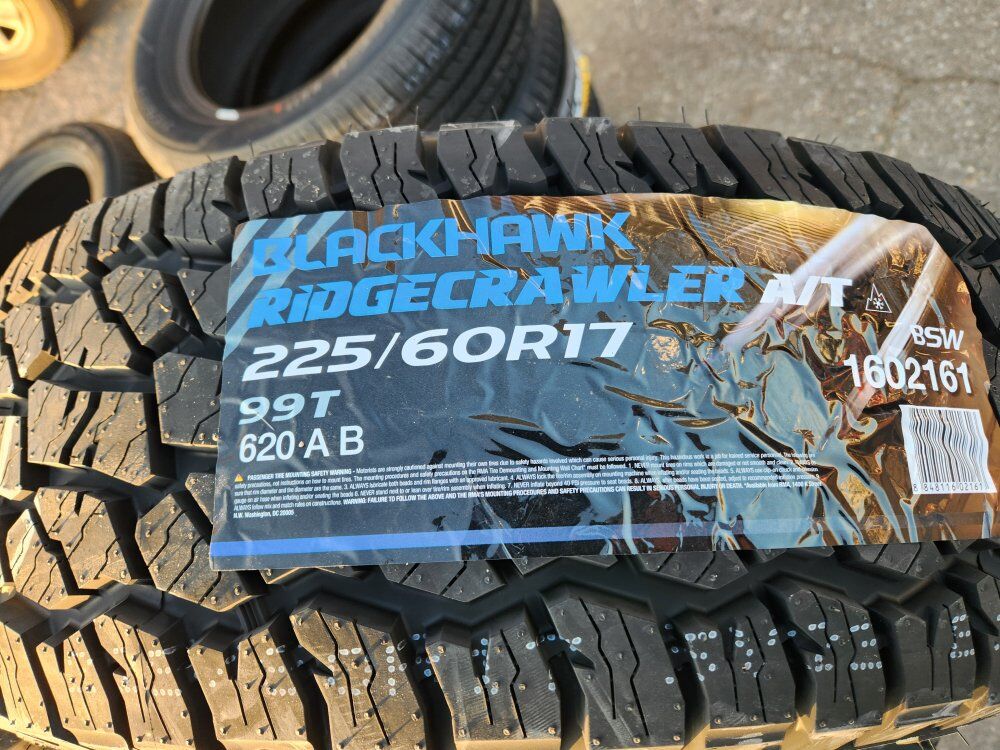 225/60r17 blackhawk ridgecrawler at