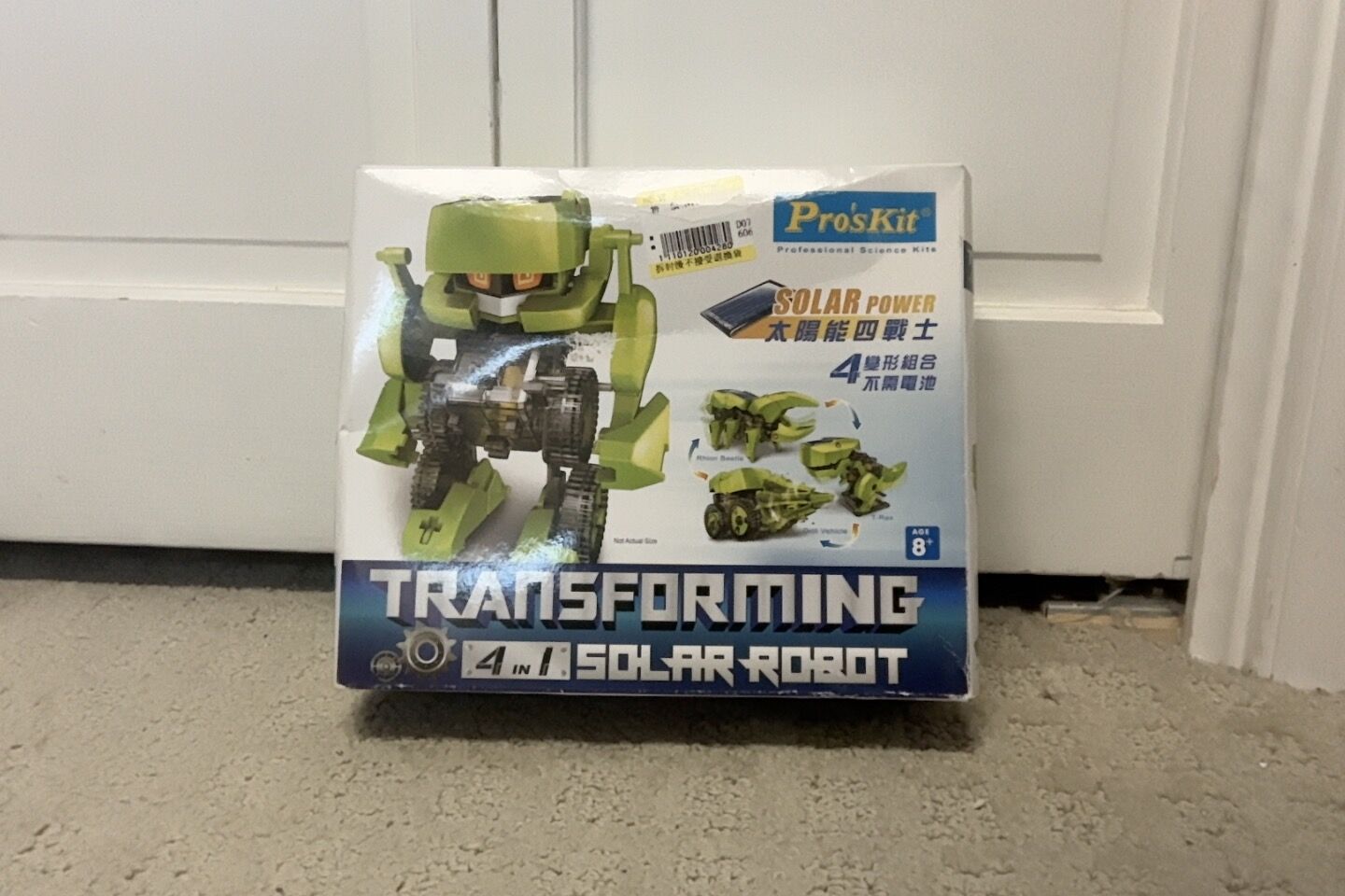 Transformer 4 in 1 Solar Robot