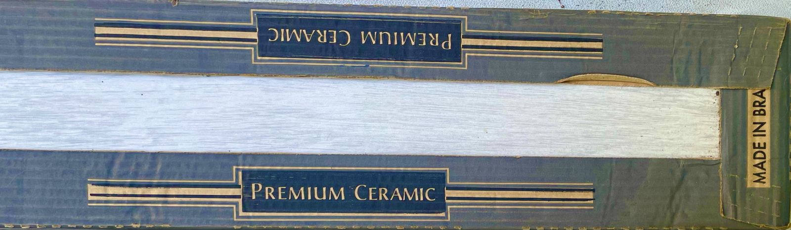 White Ceramic Wall & Floor Tiles 6"x24" - 5 Boxes (80 Sq Ft Total)
