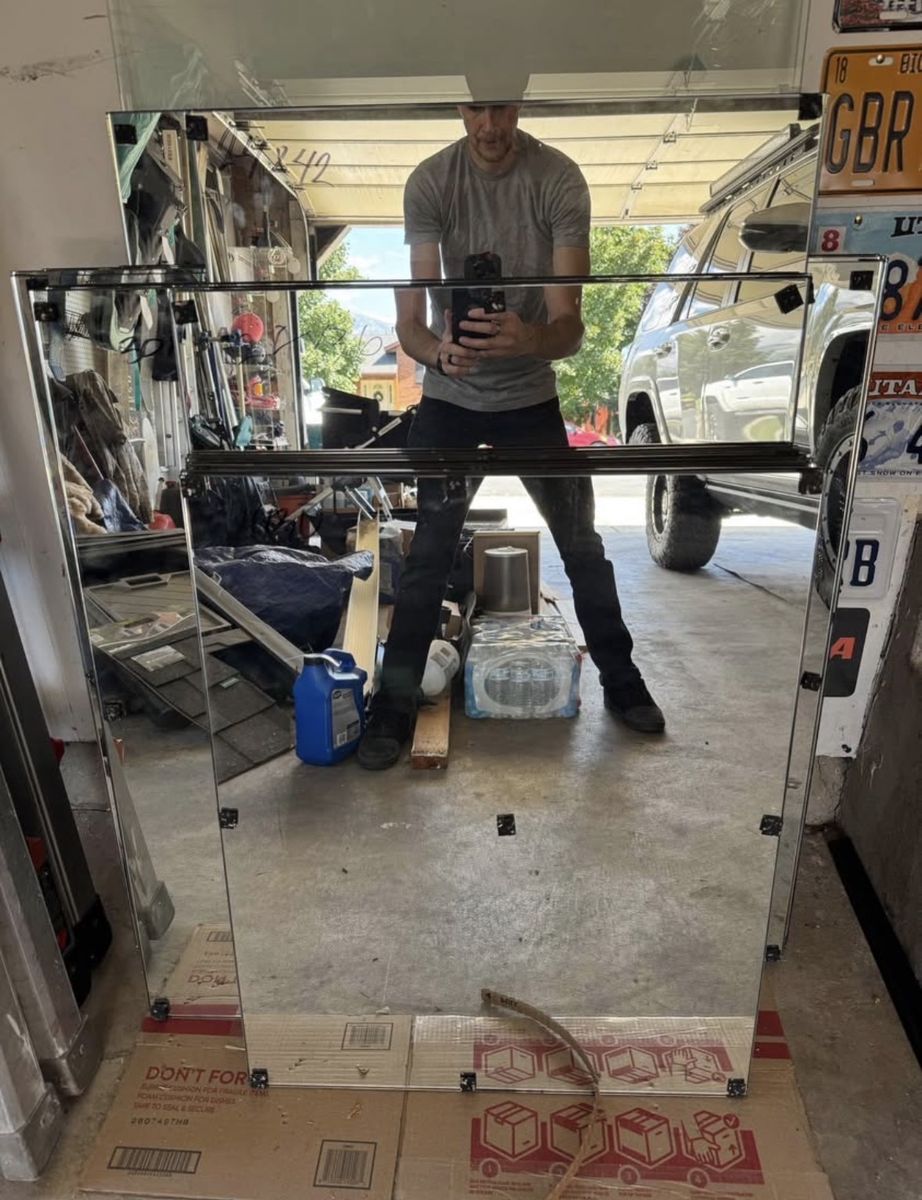 Large Glass Mirrors | 1/4 in. Thick  w/ Beveled Edges | Brand New | 6 Sizes from 24”x30” up to 36”x36”