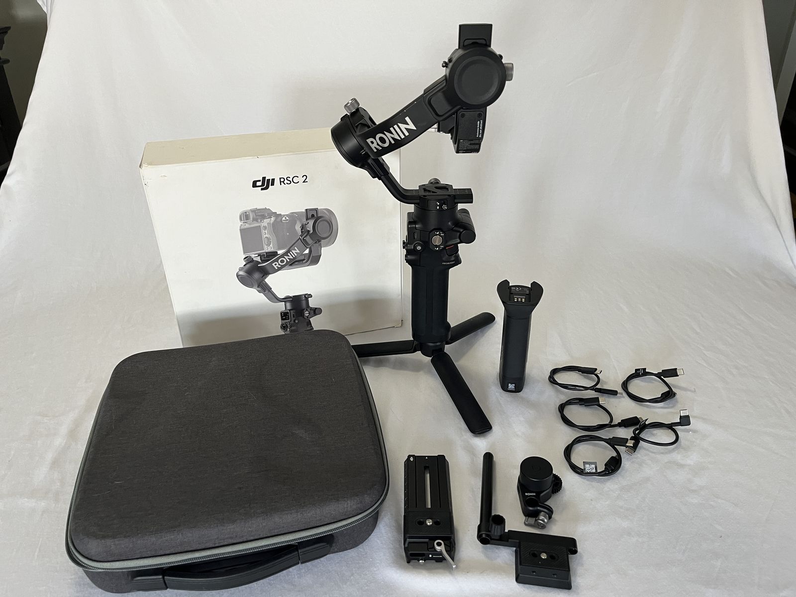 DJI RSC 2 3-Axis Gimbal Camera Stabilizer — Complete Pro Package