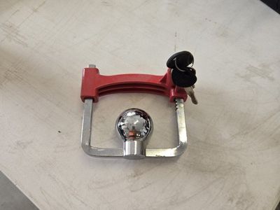 trailer ball lock