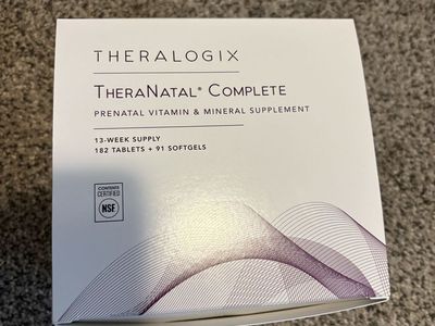Theralogix prenatal vitamins 12 weeks