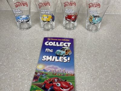 Chevron Coca Cola 16 Oz Collectible Glasses