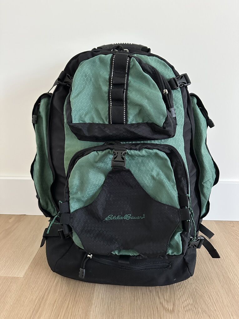 Eddie Bauer Hiking Backpack With Rain Cover