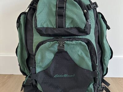 Eddie Bauer Hiking Backpack With Rain Cover