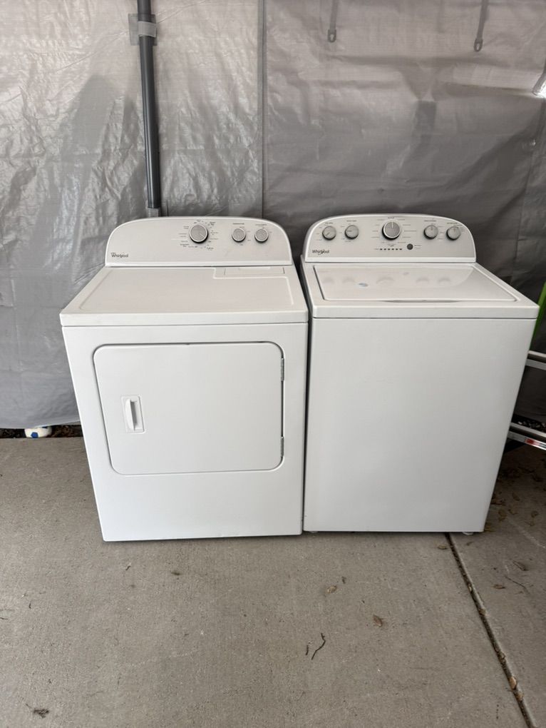 whirlpool Washer And Electric Dryer Set