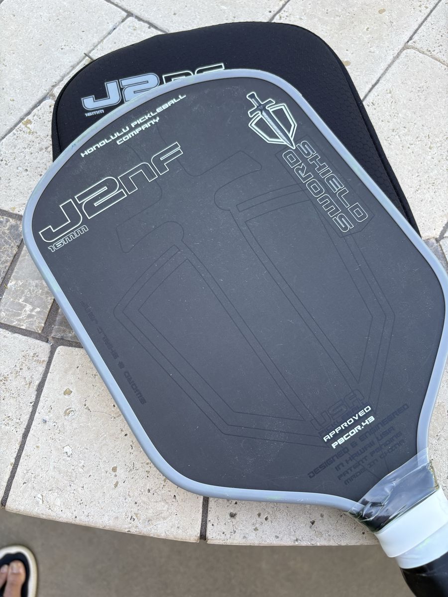 J2NF Honolulu Pickleball Company Sword & Shield Pickleball Paddle
